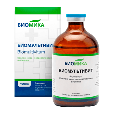 Биомультивит р-р в/м 100мл Биомультивит р-р в/м 100мл