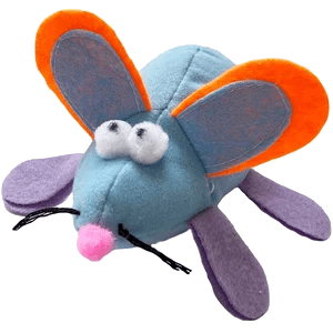 Wogy Игрушка для кошек мышка с заводным механизмом микс 12х11х6см(20320-2610)