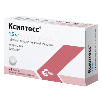 Ксилтесс табл. п.п.о. 15мг №28