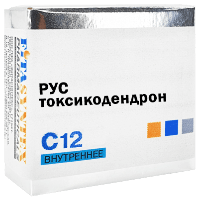 Рус токсикодендрон 12 др. гомеопат. 10г