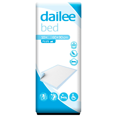 Пеленки впитывающие Dailee/Дейли одноразовые для лежачих больных 60х90см №10 Пеленки впитывающие Dailee/Дейли одноразовые для лежачих больных 60х90см №10