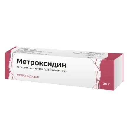 Метроксидин гель для наружного применения 1% 30г