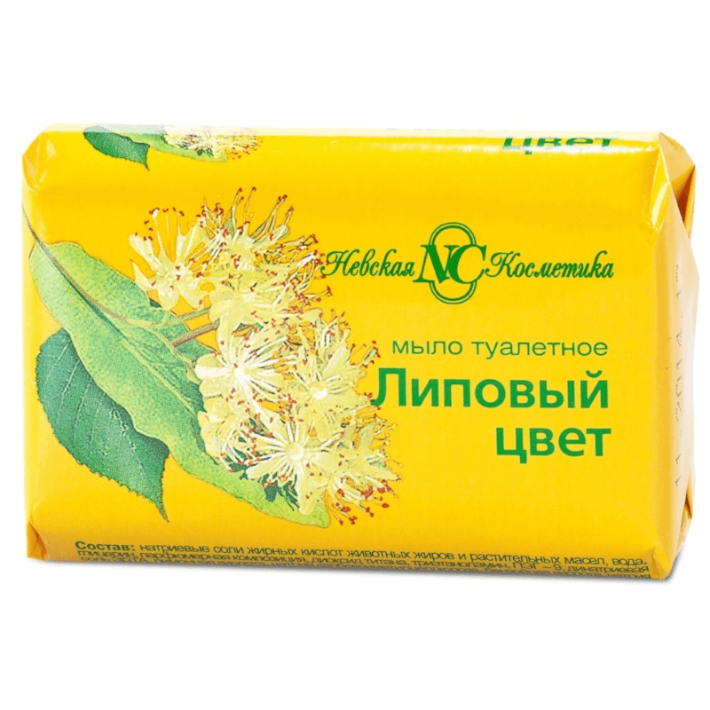 Невская косметика Мыло туалетное липовый цвет 90г