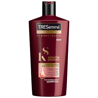 Тресемме/Tresemme Шампунь для волос разглаживающий keratin smooth 650мл