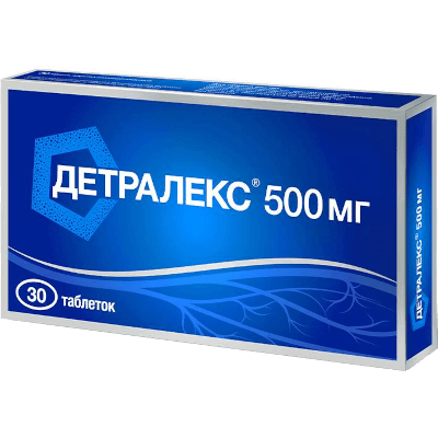 Детралекс таб. п.п.о. 500мг №30