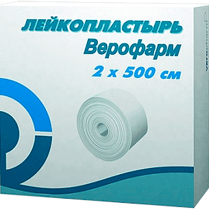 Пластырь картон.уп. 2х500см