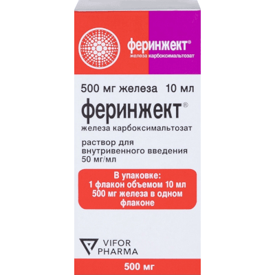Феринжект р-р для в/в введ. 50мг/мл 10мл №1