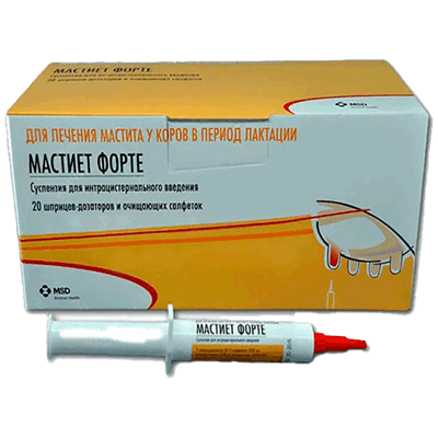 Мастиет Форте шприц 10% 8г №1 Мастиет Форте шприц 10% 8г №1