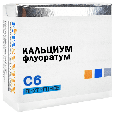 Кальциум флуоратум С6 др. гомеопат. 10г