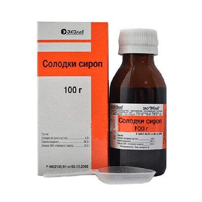 Солодки сироп фл. 100г