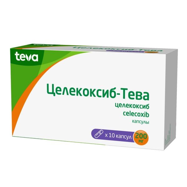 Целекоксиб-Тева капс. 200мг №10