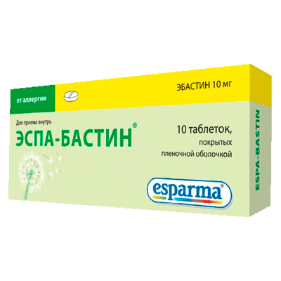 Эспа-Бастин табл. п.п.о. 10мг №10