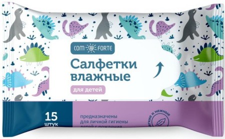 ComForte Салфетки влажные детские №15