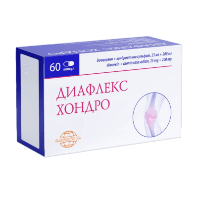 Диафлекс Хондро капс. 25мг+200мг №60