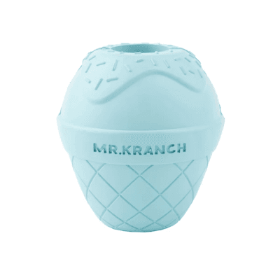 Mr.Kranch Игрушка для собак мороженое с ароматом курицы голубой 9х8см