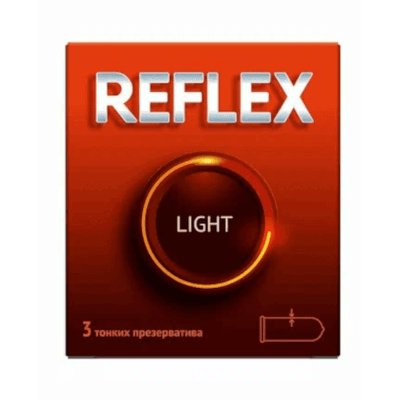 Рефлекс/Reflex Презервативы light №3