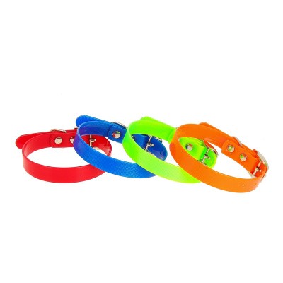 Каскад Ошейник для собак из биотана оранжевый 1,5х26-35см(00215351-03)