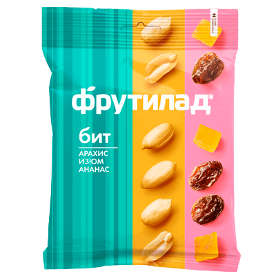 Смесь фруктово-ореховая бит арахис, изюм, ананас 180г