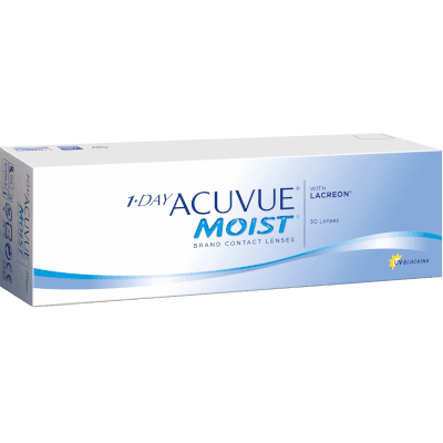 Линзы контактные Acuvue moist 1 day (d-14,2) bc 8,5 -4,50 №30