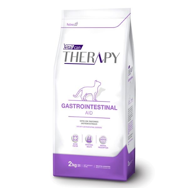 Виталкан Therapy Feline Gastrointestinal Aid Корм сухой для кошек при болезнях жкт 2кг