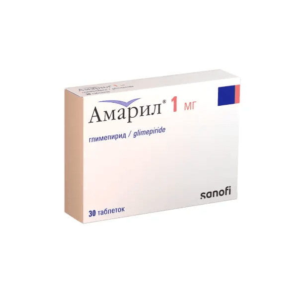 Амарил табл. 1мг №30