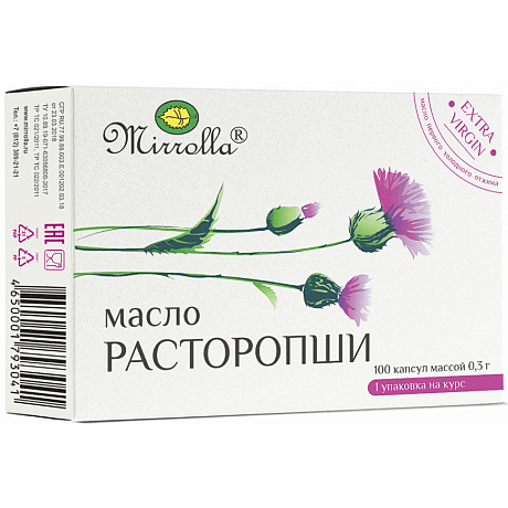 Мирролла Масло расторопши капс. №100