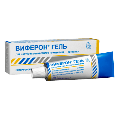 Виферон гель д/местн. и наружн. прим. 36 000МЕ/г 12г №1