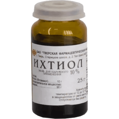 Ихтиол мазь 10% 25г
