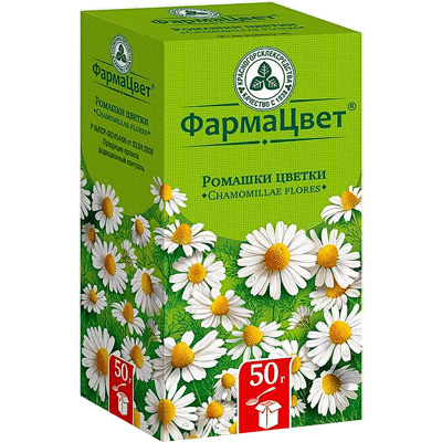 Ромашки цветки измельч. 50г