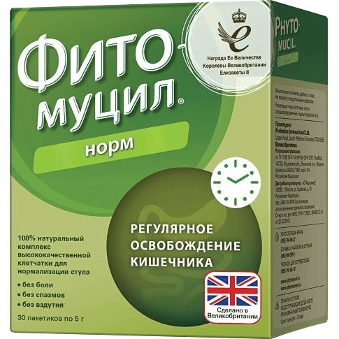Фитомуцил норм пор. саше 5г №30