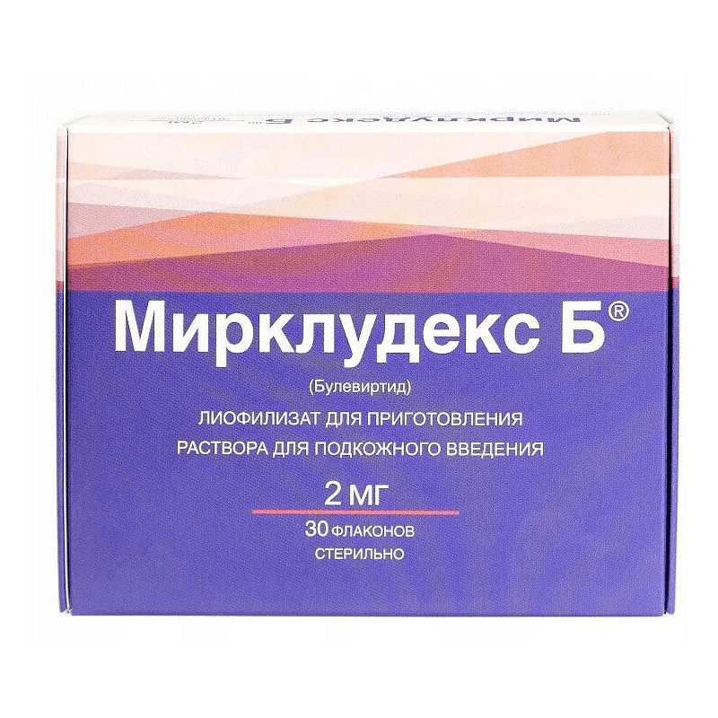Мирклудекс Б лиоф. для р-ра для п/к введ. фл. 2мг №30