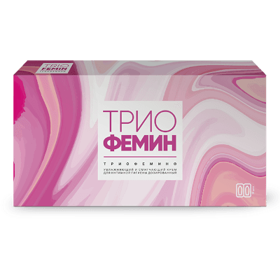 Триофемин Крем для интимной гигиены дозированный 1,2г №10
