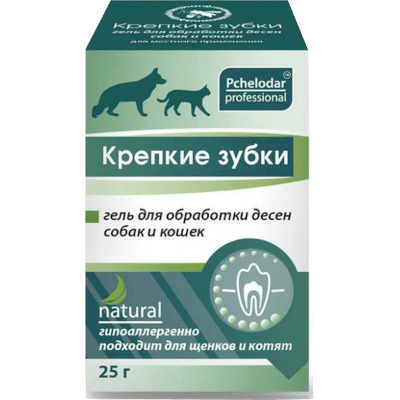Крепкие зубки Зубной спрей для кошек и собак 25г Крепкие зубки Зубной спрей для кошек и собак 25г