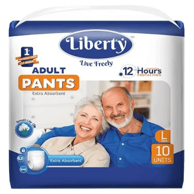Подгузники-трусики Либерти/Liberty Premium для взрослых р.L №10