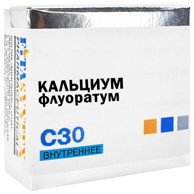 Кальциум флуоратум С30 др. гомеопат. 10г