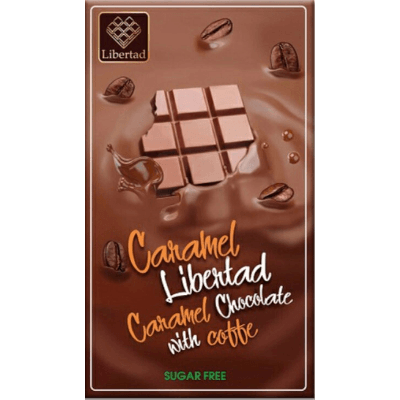 Caramel Libertad Шоколад на карамелизированном молоке с натуральным кофе без сахара 40г