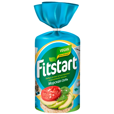 Хлебцы рисовые Фитстарт/Fitstart морская соль 90г Хлебцы рисовые Фитстарт/Fitstart морская соль 90г