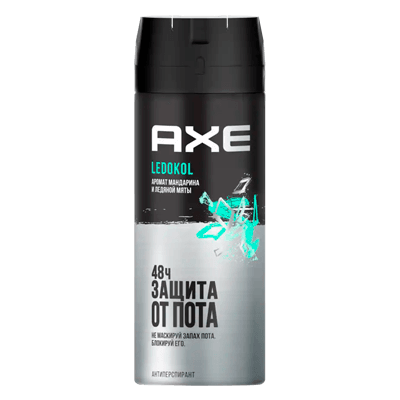 АКС/AXE Антиперспирант-аэрозоль мужской Ledokol 150мл