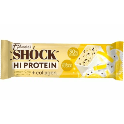 Батончик глазированный Фитнес шок/Fitnes shock лимон/чиа 40г