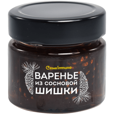 Варенье Сибирский кедр из сосновых шишек 100г Варенье Сибирский кедр из сосновых шишек 100г