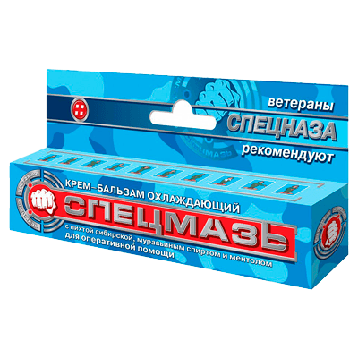 Спецмазь Крем-бальзам охлаждающий 44г