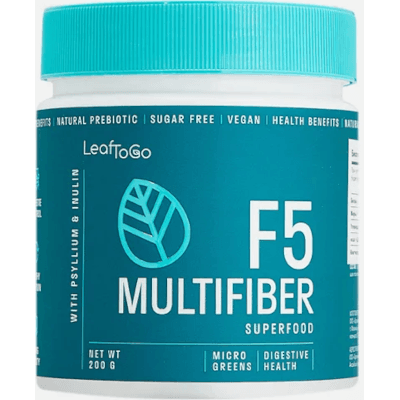 LeafToGo F5 multifiber Клетчатка многокомпонентная пор. 200г