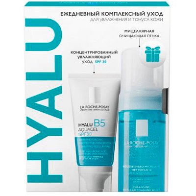 Ля рош позе Набор гиалу В5 аквагель spf30 50мл +физио пенка 150мл в подарок Ля рош позе Набор гиалу В5 аквагель spf30 50мл +физио пенка 150мл в подарок