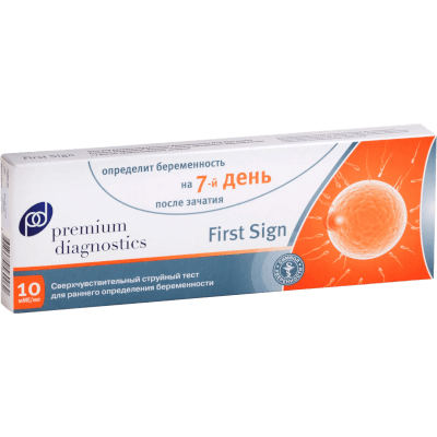 Тест на беременность Премиум диагностикс first sign