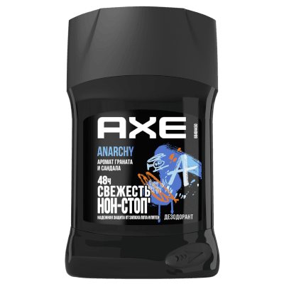 Акс/Axe Дезодорант-карандаш anarchy men 50мл Акс/Axe Дезодорант-карандаш anarchy men 50мл