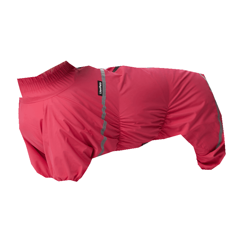 ЛионПетс Дождевик для собак корги (сука) розовый р.3 53х40-48х60-82см(LPK-9125-58-3s)