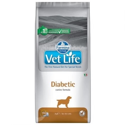 Фармина Vet Life Diabetic Корм сухой для собак диета при сахарном диабете 12кг