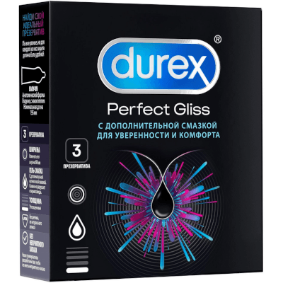 Дюрекс Презервативы perfect gliss №3