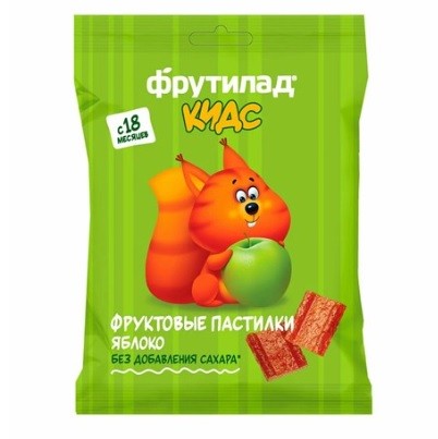 Пастилки кидс яблоко 30г