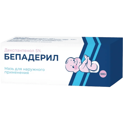Бепадерил мазь для наружного применения 5% 100г Бепадерил мазь для наружного применения 5% 100г